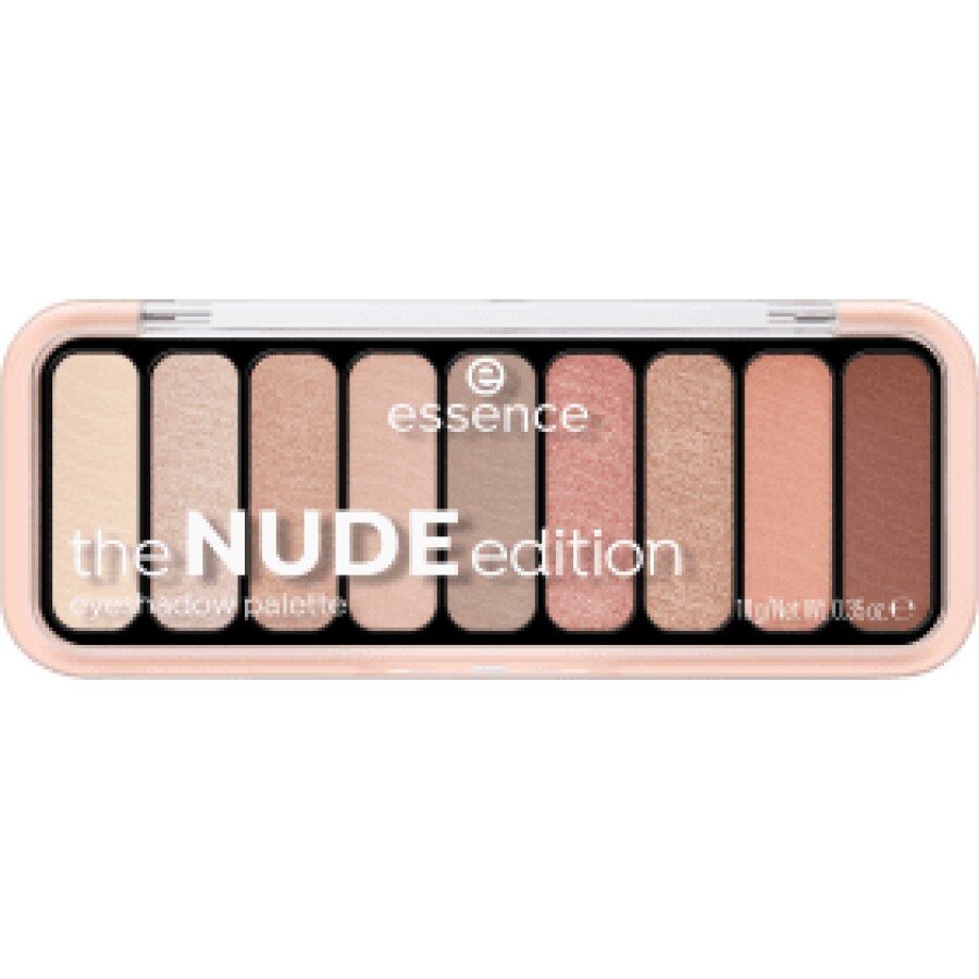 Essence Cosmetics The NUDE Edition paletă de farduri 10 Pretty in Nude, 10 g