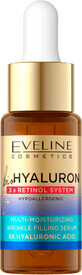 Eveline Cosmetics Ser antirid  bioHyaluron pentru față, 18 ml