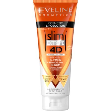 Eveline Cosmetics Ser pentru slăbire intensă și remodelare Slim Extreme 4D, 250 ml