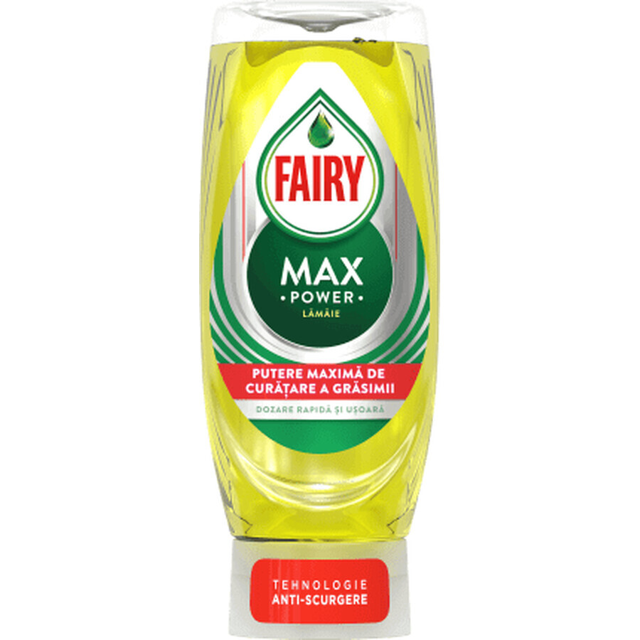 FAIRY Detergent vase max power lemon, 450 g