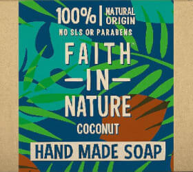 Faith in Nature Săpun solid cu cocos, 100 g Frumusete si ingrijire