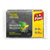 Fino Fino silver block bureți pentru protecția unghiilor, 2 buc