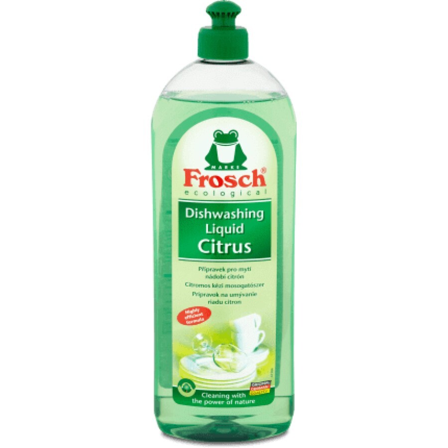Frosch Detergent de vase citrice, 750 ml