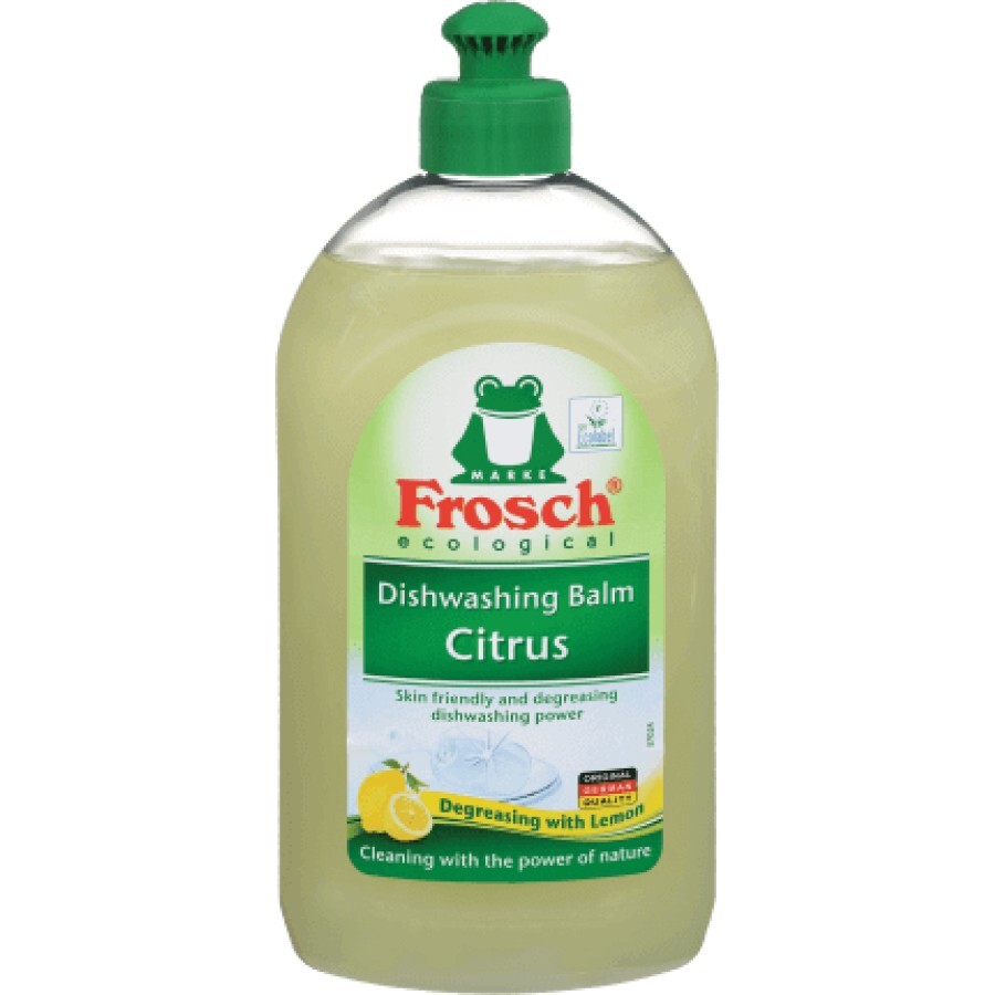 Frosch Detergent pentru vase citrice, 500 ml