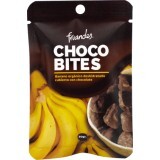 Fruandes Banane deshidratate învelite în ciocolată, 30 g