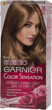 Garnier Color Sensation Vopsea permanentă 7.0 blond opal, 1 buc
