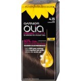 Garnier Olia Vopsea de păr permanentă fără amoniac 4.15 chiocolatiu închis, 1 buc