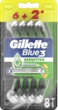 Gillette Aparat de ras B3 Sensitive, 8 buc