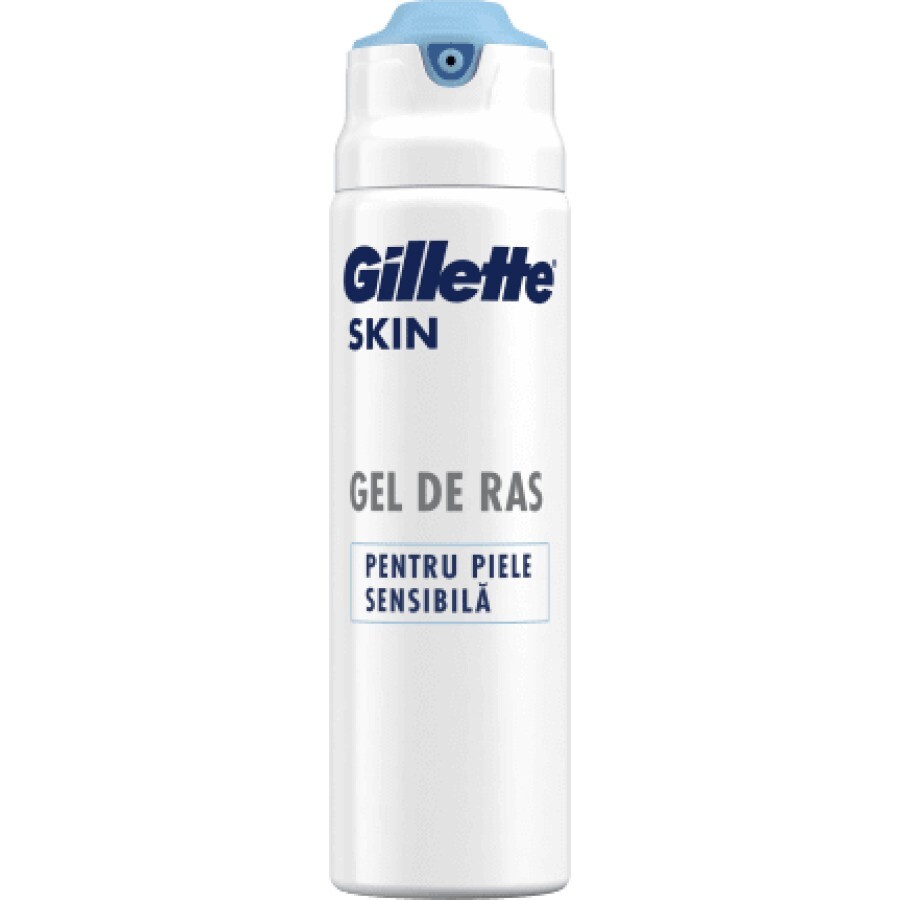 Gillette Gel de ras pentru piele sensibilă, 200 ml