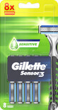 Gillette Rezerve aparat de ras sensitive, 8 buc