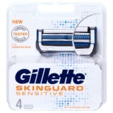 Gillette Rezerve lame de ras Skinguard, 4 buc