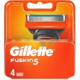 Gillette Rezerve lame pentru ras Fusion, 4 buc