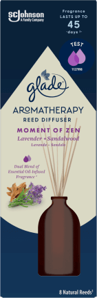 Glade Bețișoare parfumate Aromatherapy Moment of Zen, 80 ml