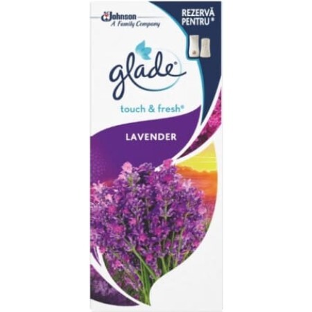 Glade Glade rezervă pentru aparat electric touch&fresh cu aromă de lavenda, 10 ml