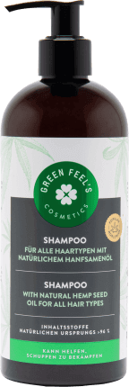 Green Feels Șampon cu ulei de cânepă, 400 ml