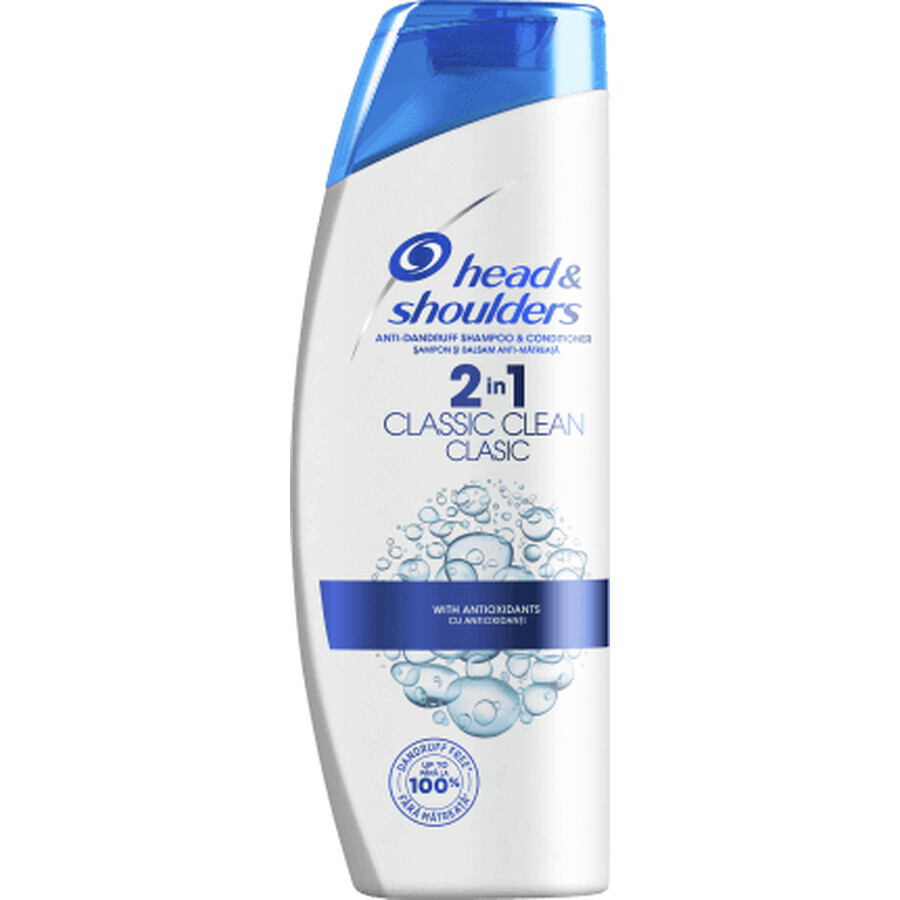 Head&Shoulders Șampon 2în1 Classic clean, 360 ml