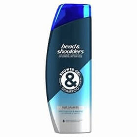 Head&Shoulders Șampon și gel de duș Deep Cleansing, 360 ml