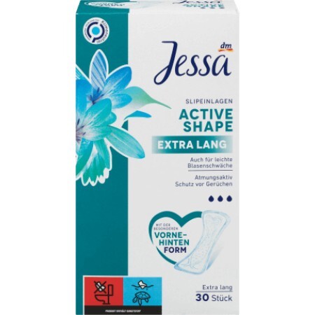 Jessa absorbante Active Shape extra lungi, 30 buc
