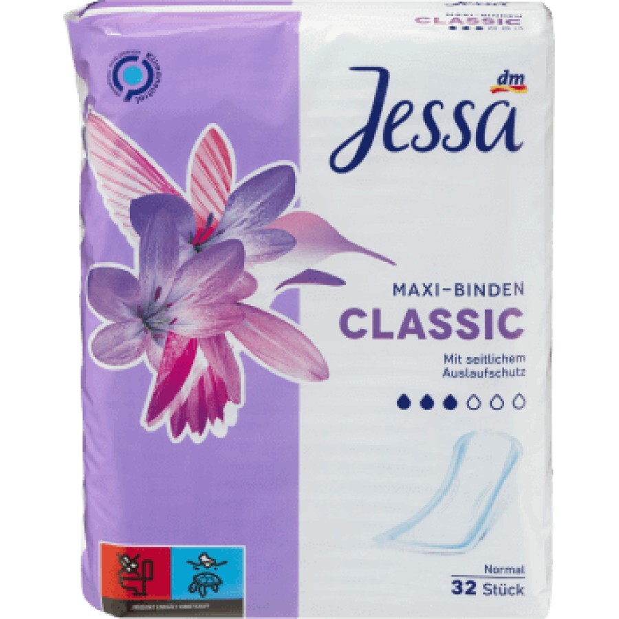 Jessa Absorbante maxi clasice, 32 buc