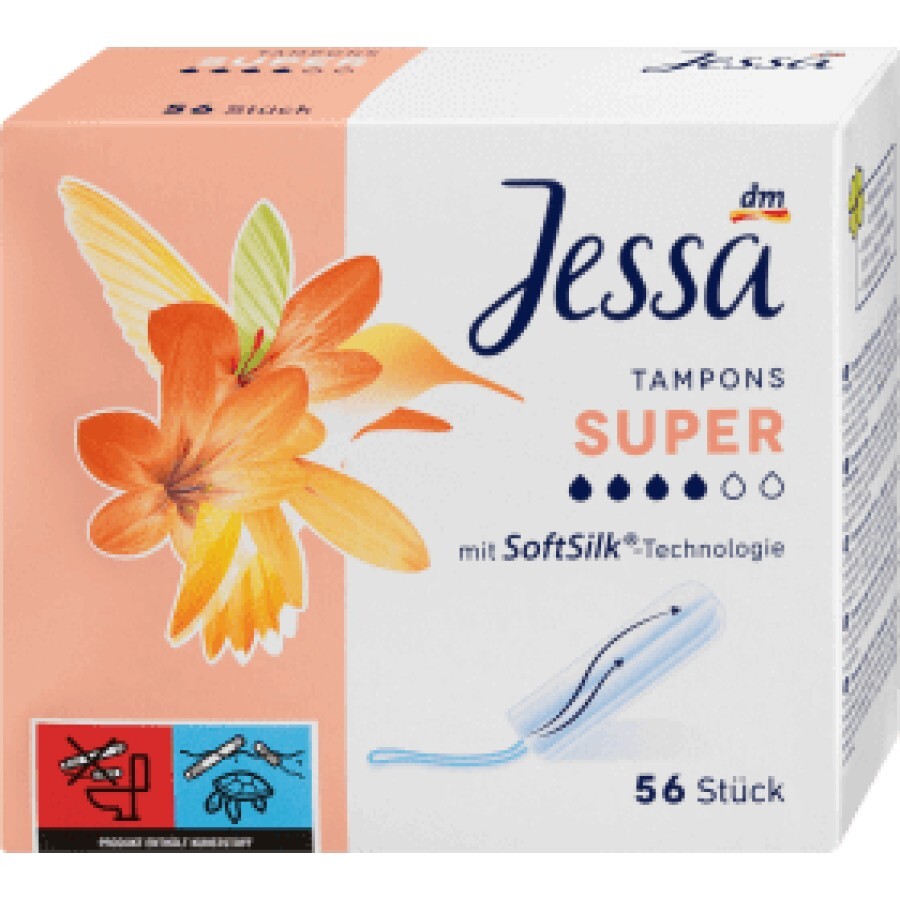 Jessa Tampoane Soft Silk, 56 buc