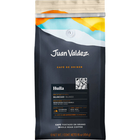 Juan Valdez Huilla cafea boabe, 454 g