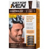JUST FOR MEN Șampon colorant  Control GX 2in1, 1 buc