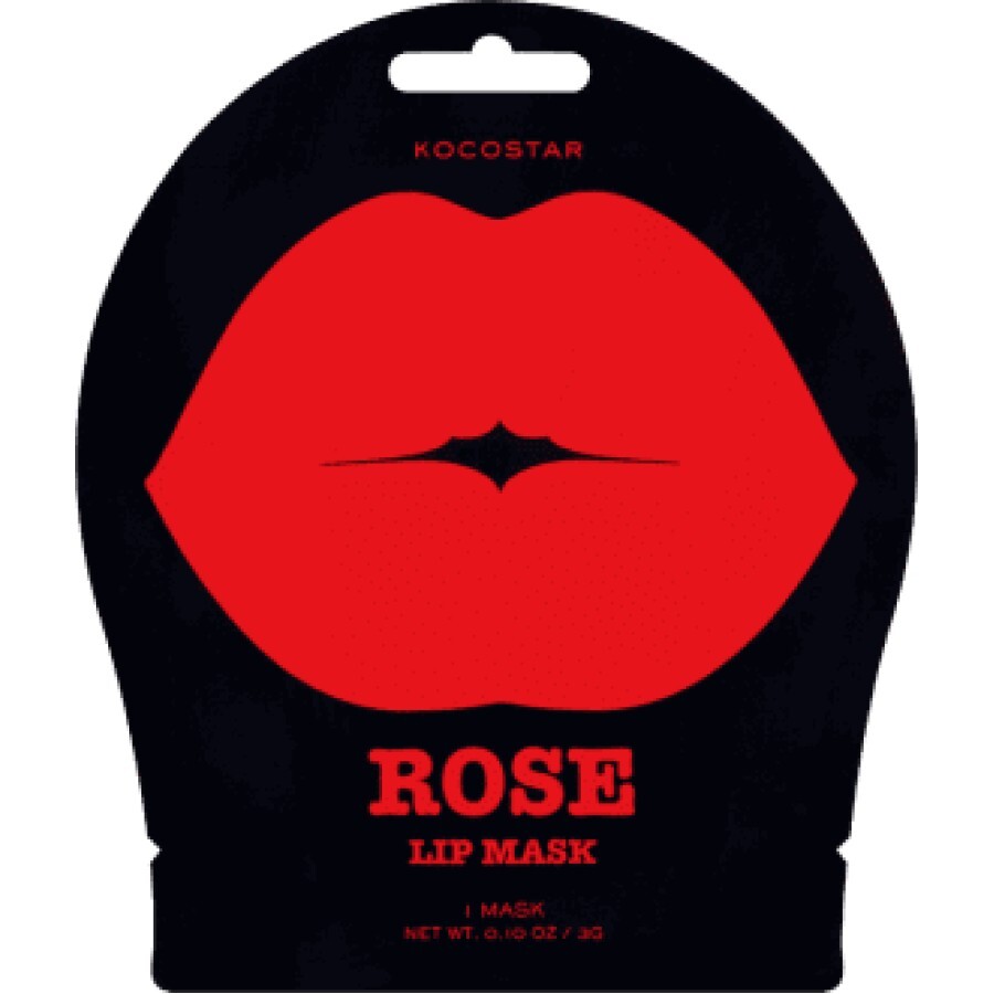 Kocostar Rose mască de buze, 1 buc