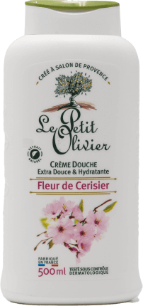 Le Petit Olivier Gel de duș cu flori de cireș, 500 ml