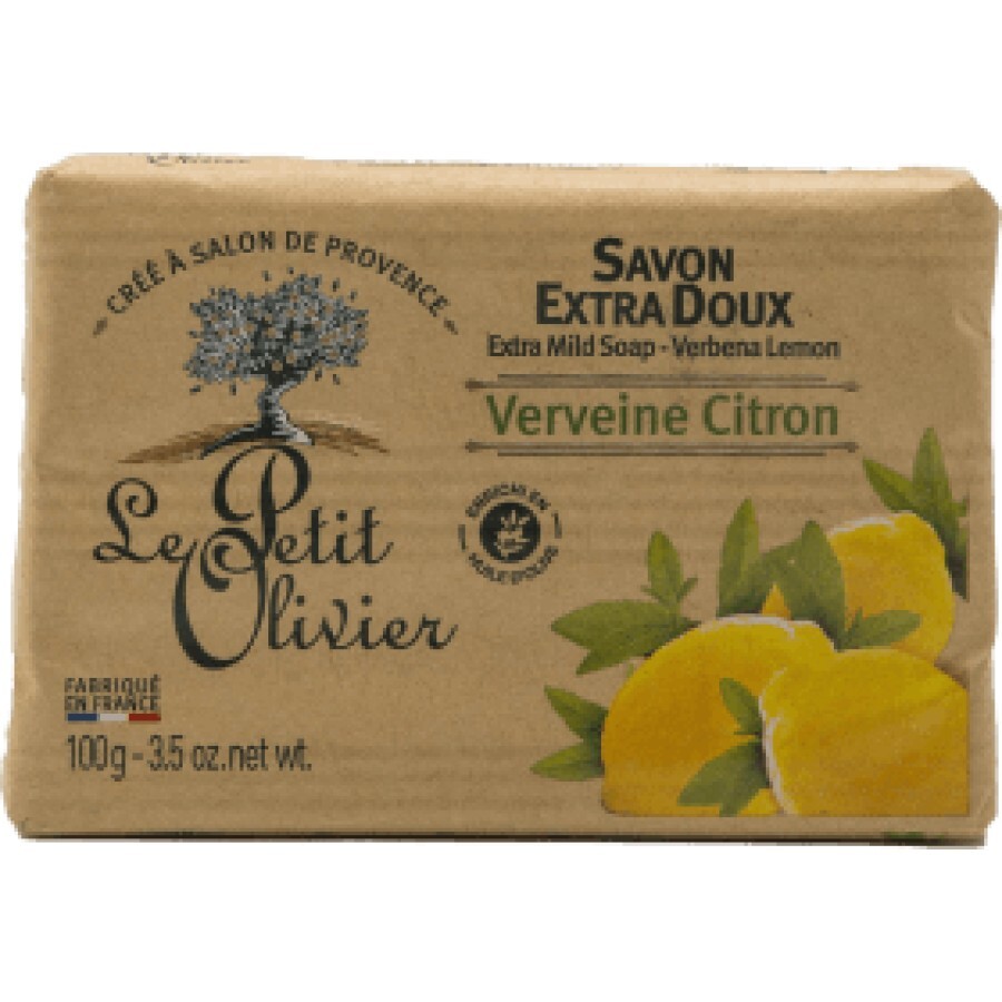 Le Petit Olivier  Săpun solid cu lămâe, 100 g