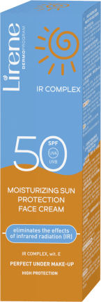 Lirene Cremă hidratantă protecție solară SPF 50, 1 buc