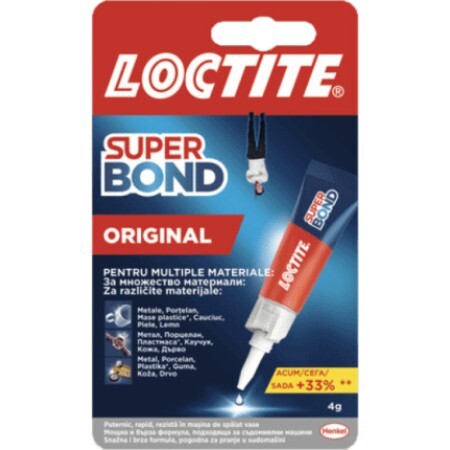 Loctite Adeziv instant Super Bond Original, 4 g