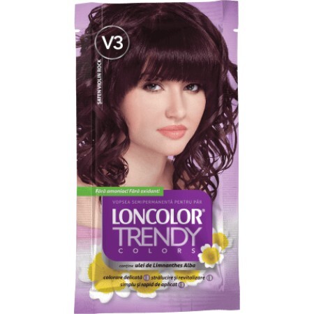 Loncolor TRENDY Vopsea semipermanentă violet, 1 buc