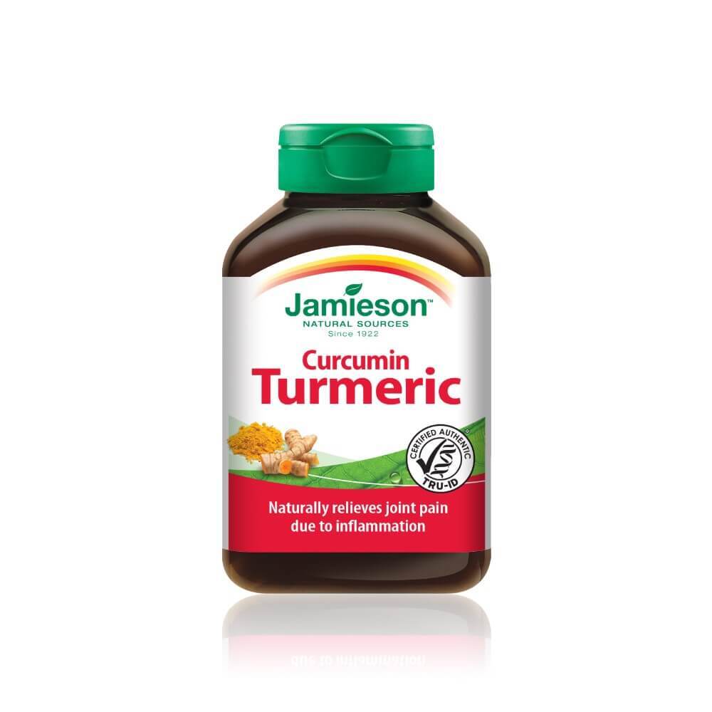 Curcumin Turmeric 550mg, 60 comprimate, Jamieson Vitamine si suplimente