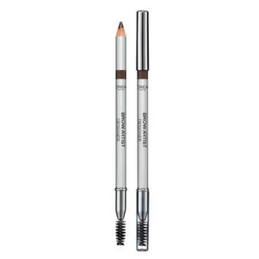 Loreal Paris Brow Artist Designer creion de sprâncene 303 Light Brunette, 1 buc