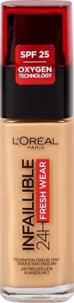 Loreal Paris Infaillible 32H Fresh Wear fond de ten 245 Golden Honey, 30 ml