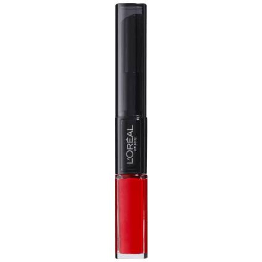 Loreal Paris Infaillible Long Lasting ruj lichid rezistent la transfer 506 Red Infaillible, 5,6 ml