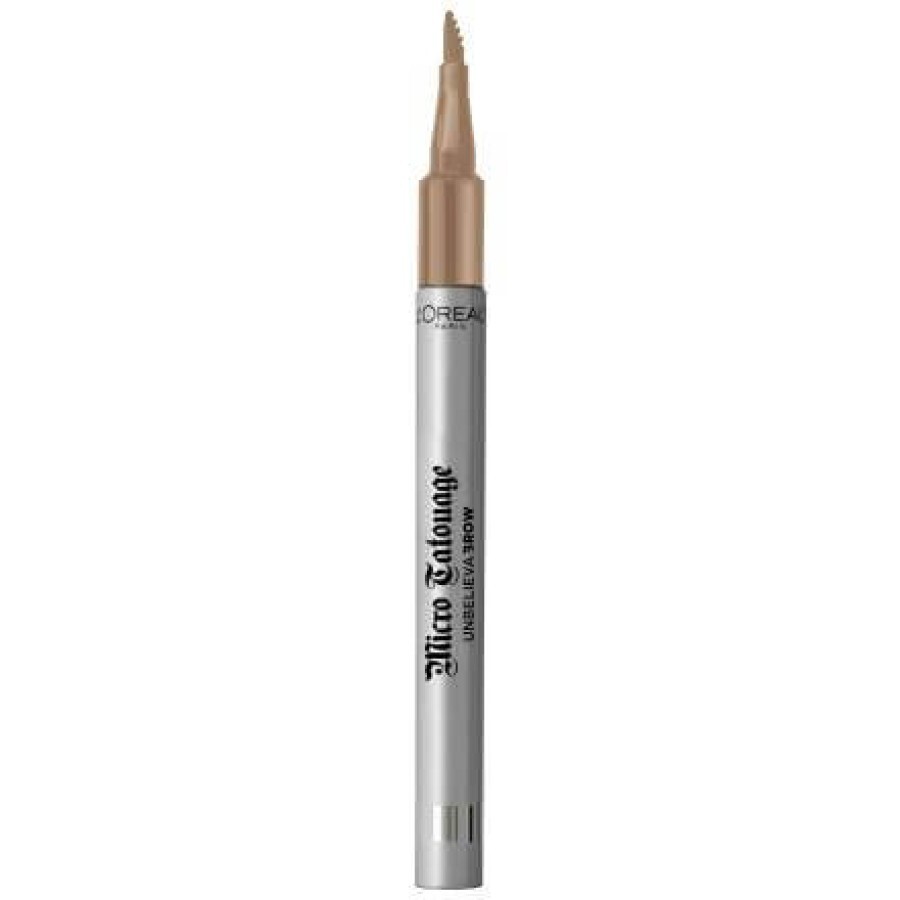Loreal Paris Micro Tatouage Unbelieva Brow creion de sprâncene 101 Blonde, 1 g