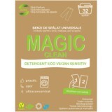 Magic clean Detergent bandă Eco Sensitiv 32 spălări, 32 buc