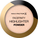 Max Factor Facefinity Highlighter pudră compactă iluminatoare 001 Nude Beam, 8 g