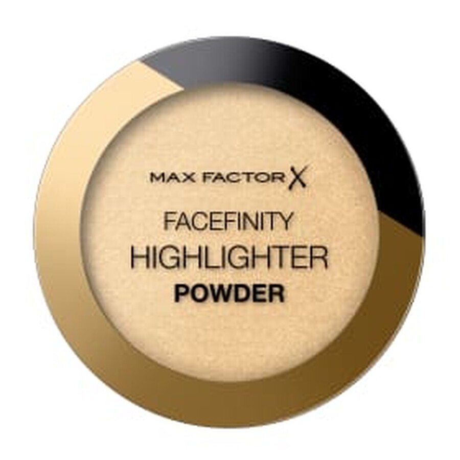 Max Factor Facefinity Highlighter pudră compactă iluminatoare 002 Golden Hour, 8 g