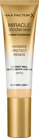 Max Factor Miracle Second Skin fond de ten 02 Fair Light, 30 ml