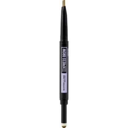 Maybelline New York Express Brow Satin Duo creion pentru sprâncene 01 Dark Blonde, 2 g