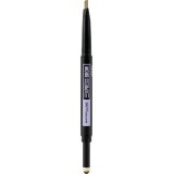 Maybelline New York Express Brow Satin Duo creion pentru sprâncene 01 Dark Blonde, 2 g