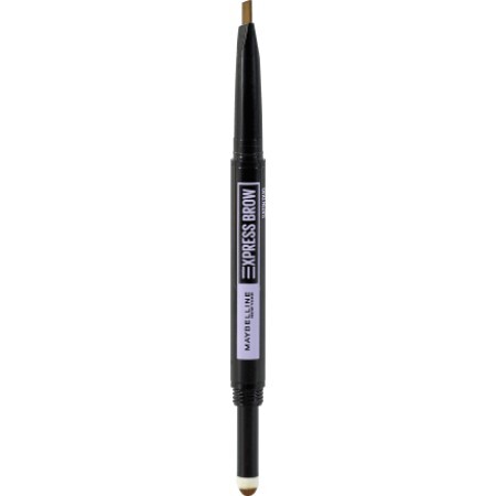 Maybelline New York Express Brow Satin Duo creion pentru sprâncene 02 Medium Brown, 2 g