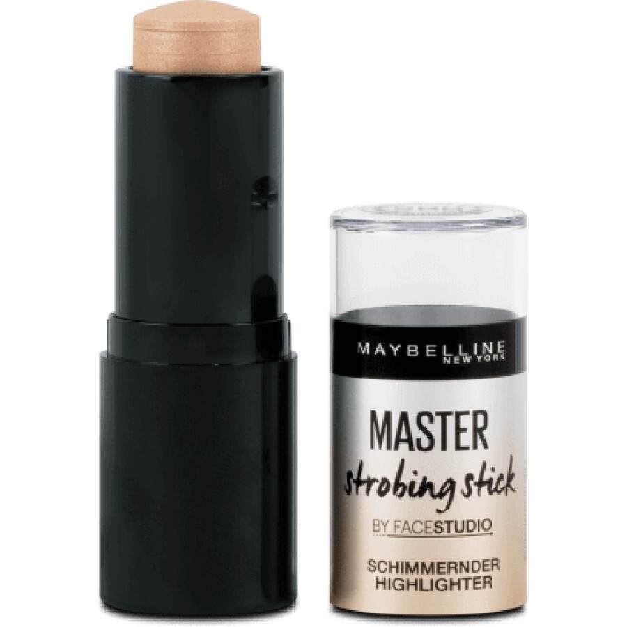 Maybelline New York Face Studio Strobing Stick Iluminator 200 Medium, 9 g