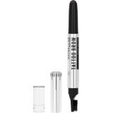 Maybelline New York Tattoo Brow Lift creion pentru sprâncene 04 Deep Brown, 1 buc