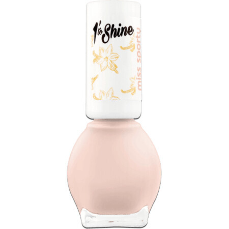 Miss Sporty 1 Minute to Shine lac de unghii 010 Vanilla Passion, 7 ml