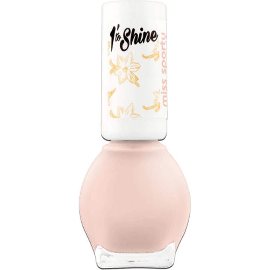 Miss Sporty 1 Minute to Shine lac de unghii 010 Vanilla Passion, 7 ml