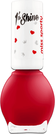 Miss Sporty 1 Minute to Shine lac de unghii 220 Queen Of Heart, 7 ml