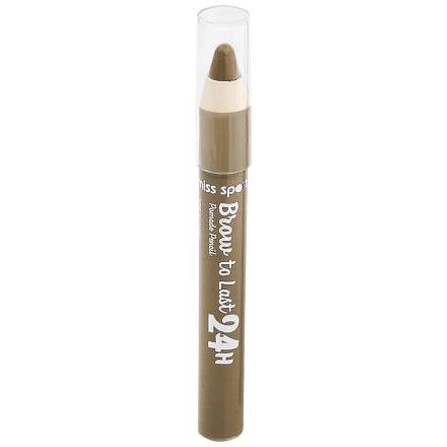 Miss Sporty Brow to Last 24H creion pentru sprâncene 100 Blonde, 3,25 g